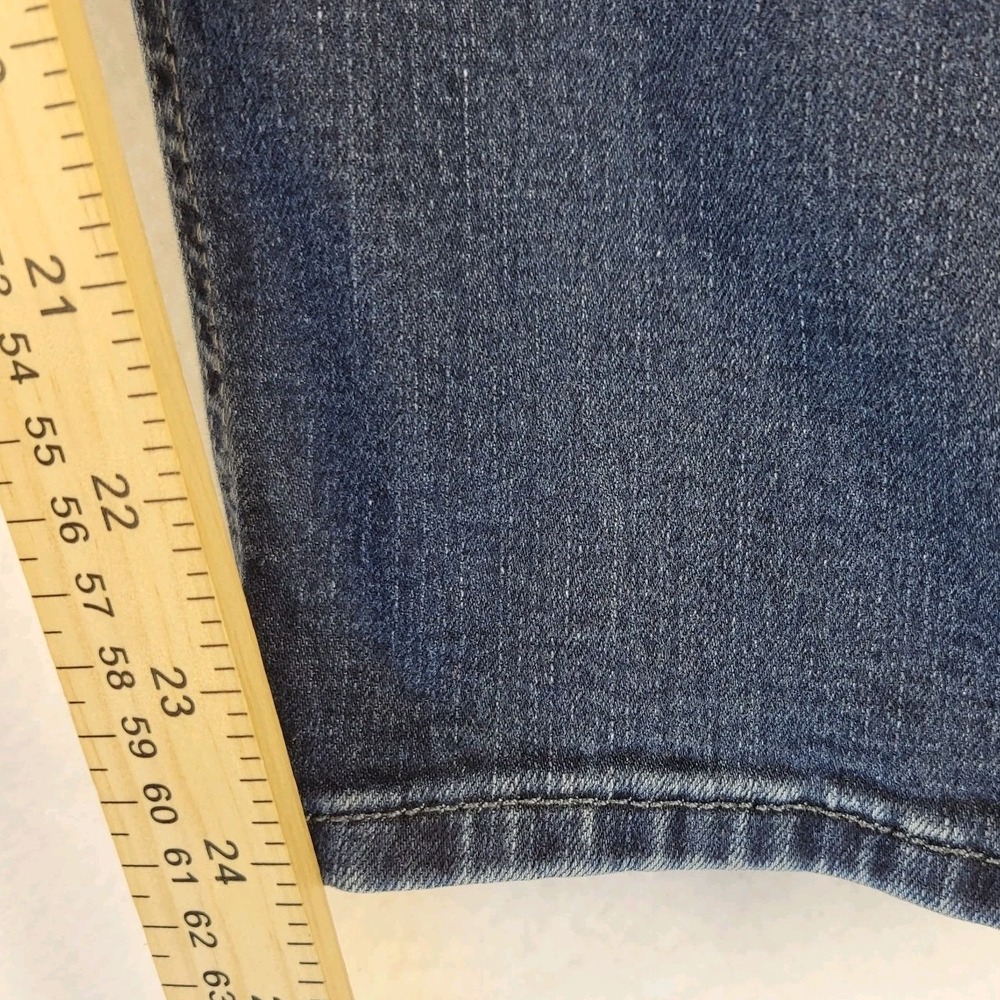 Lee Riders Jeans Womens‎ 18P Mid Rise Modern Skinny Dark Wash Stretch - Picture 8 of 8